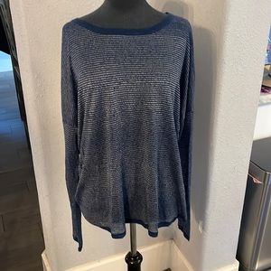 Vince Oversized Rayon Blend Sweater